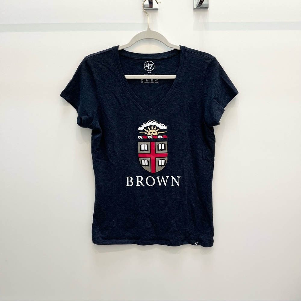 Brown College Emblem Tee